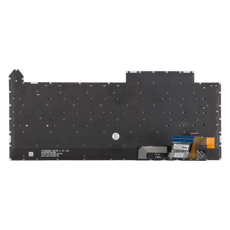 US Version Colorful Backlit Laptop Keyboard for Asus ROG Strix G16 G614 G614JU G634 G634JY 2023(Blac
