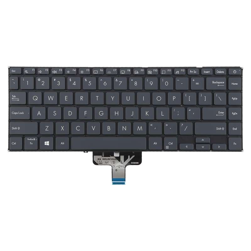 US Version Backlit Laptop Keyboard for Asus ZenBook 14 ux435 ux435egl ux435e u4800egl(Black)