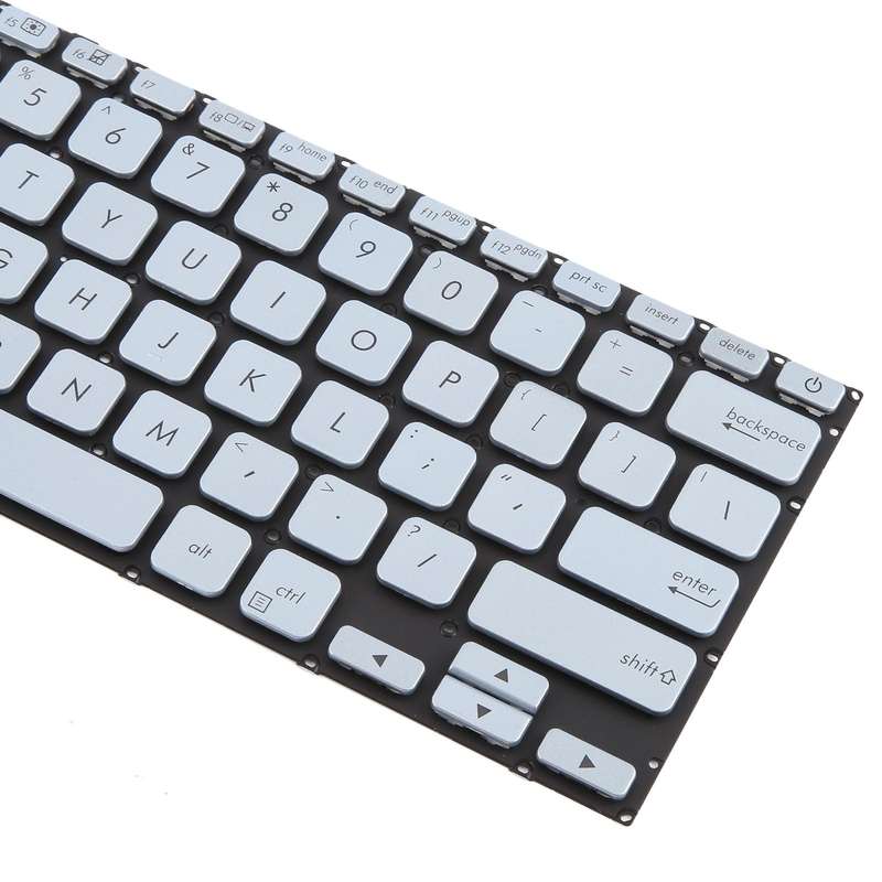 US Version Laptop Keyboard for Asus Adol14 ADOL14FA S403F A403F X403F ADOL13u(Silver)