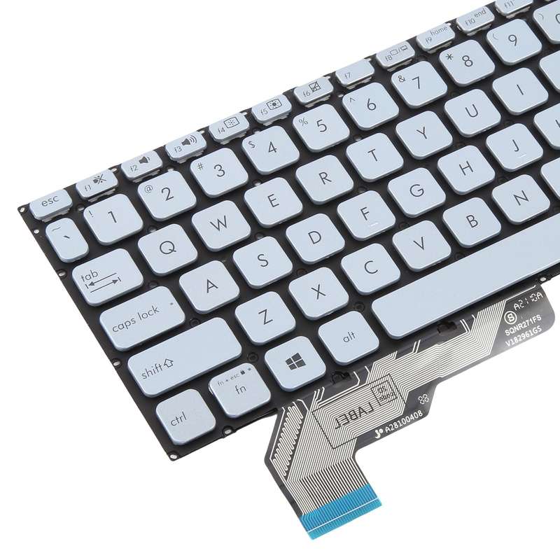 US Version Laptop Keyboard for Asus Adol14 ADOL14FA S403F A403F X403F ADOL13u(Silver)