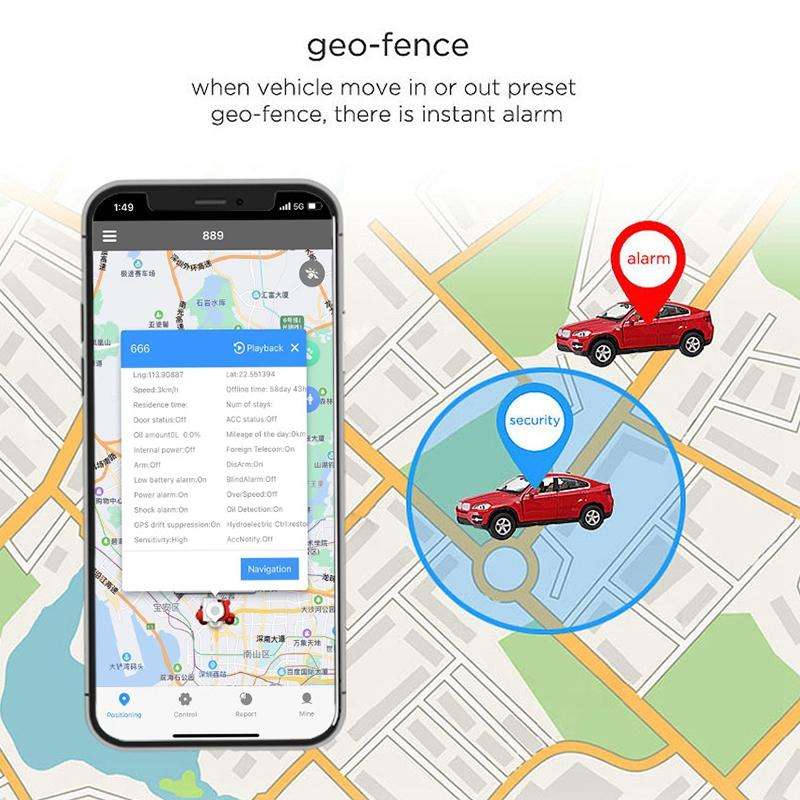 TK403D Car 4G GPS Bluetooth Satellite Locator Tracker, with Remote Control(Black)