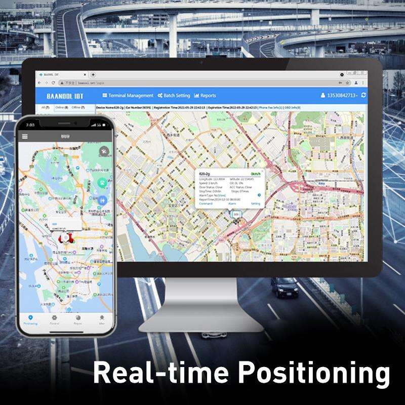 TK403D Car 4G GPS Bluetooth Satellite Locator Tracker, with Remote Control(Black)