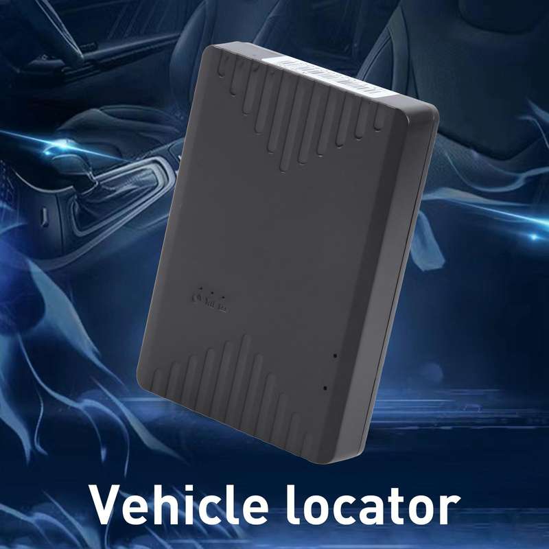 V6A 3000mAh Car 4G GPS WiFi Locator Tracker(Black)