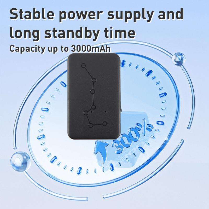 GT63B 3000mAh Car 4G GPS Locator Tracker(Black)