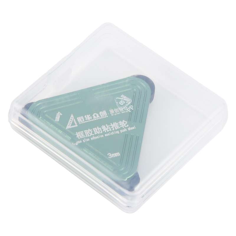 XHZC Middle Frame Waterproof Adhesive Assisting Push with 3 / 4 / 5mm Auxiliary Wheel