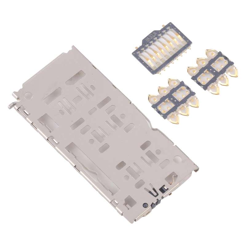 For Galaxy A10 SM-A105 10pcs Original SIM + Micro SD Card Reader