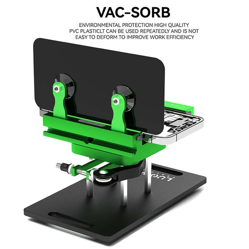 LUOWEI LW-022Pro 2 in 1 Universal 360 Rotating Phone Back Cover Separation Fixture