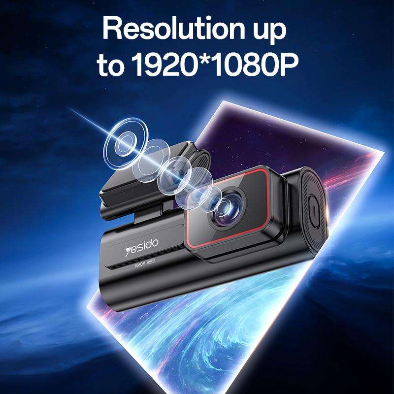 Yesido KM21 1K HD Camera Car Driving Recorder with 1.47 inch Screen(Black)