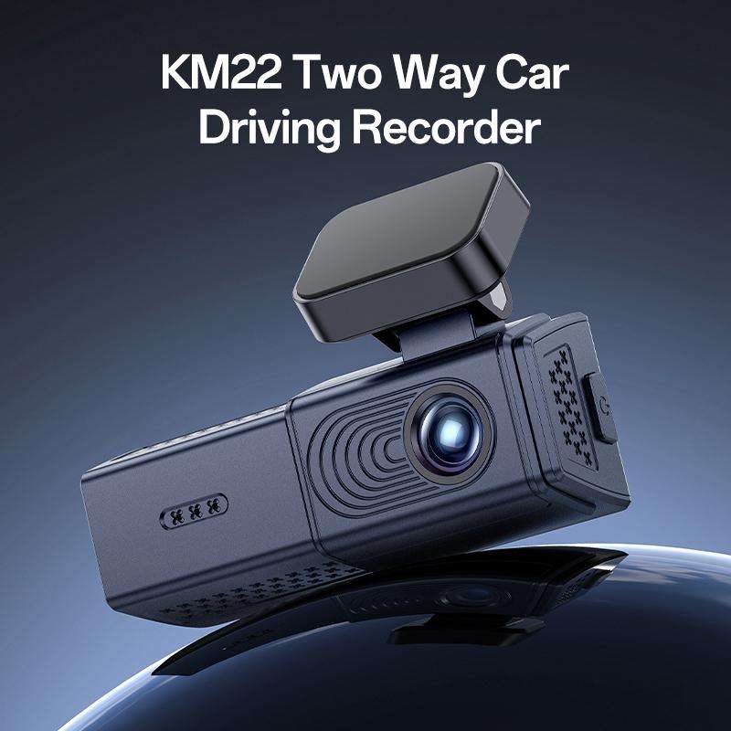 Yesido KM22 1K HD Dual Dash Camera Car Driving Recorder with 1.47 inch Screen(Black)