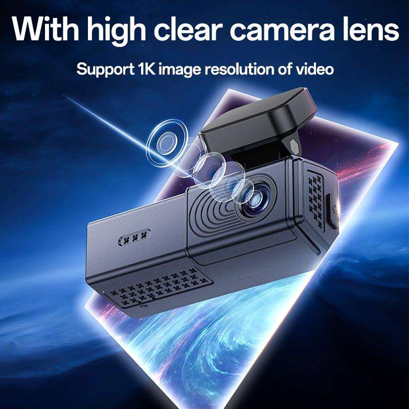 Yesido KM22 1K HD Dual Dash Camera Car Driving Recorder with 1.47 inch Screen(Black)