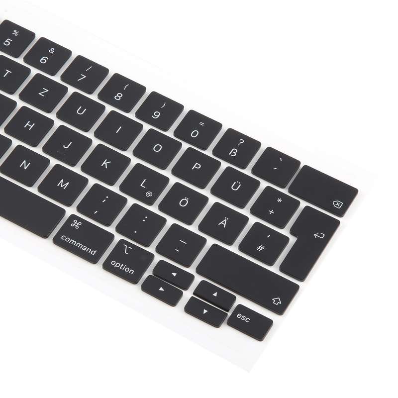 For MacBook A2251 A2289 A2238 A2338 UK Big Enter Version Keycaps, Language:German