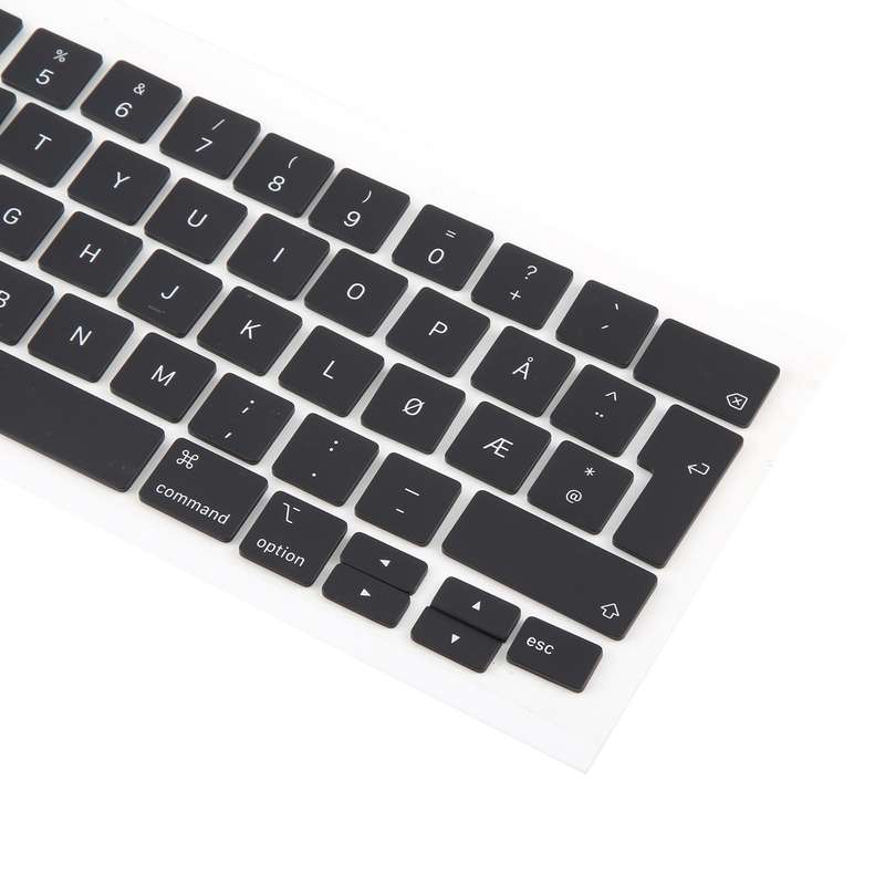 For MacBook A2251 A2289 A2238 A2338 UK Big Enter Version Keycaps, Language:Norway