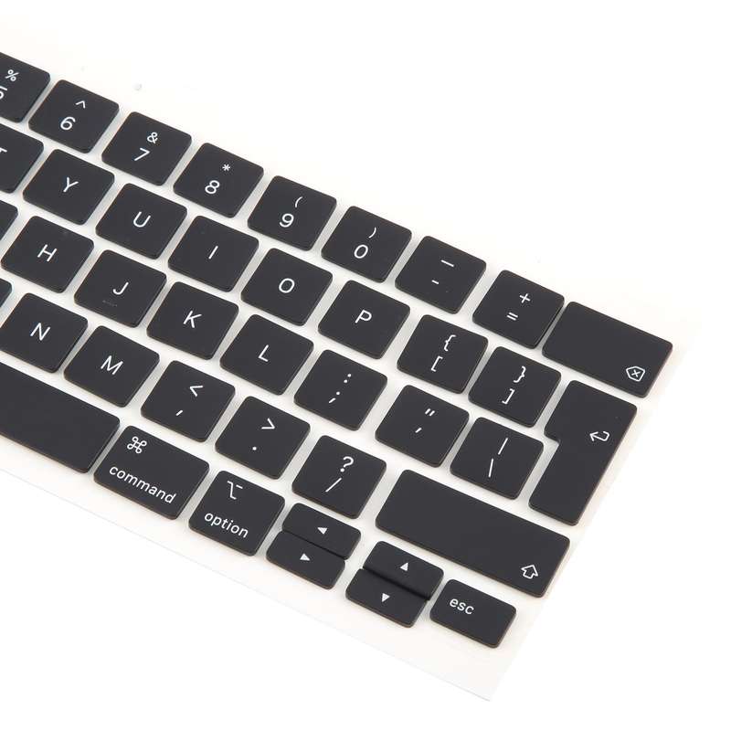 For MacBook A2251 A2289 A2238 A2338 10pcs UK Big Enter Version Keycaps, Language:English