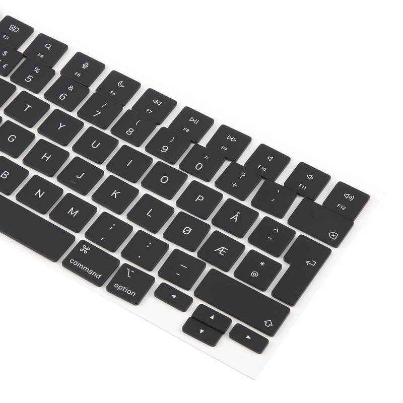 For MacBook A2681 A2941 A3113 A3114 UK Big Enter Version Keycaps, Language:Norway