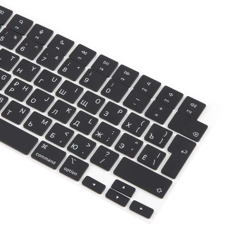 For MacBook A2681 A2941 A3113 A3114 UK Big Enter Version Keycaps, Language:Russian