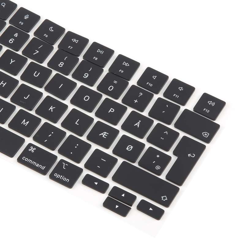 For MacBook A2442 A2485 A2779 A2780 A2991 A2992 A2918 UK Big Enter Version Keycaps, Language:Denmark