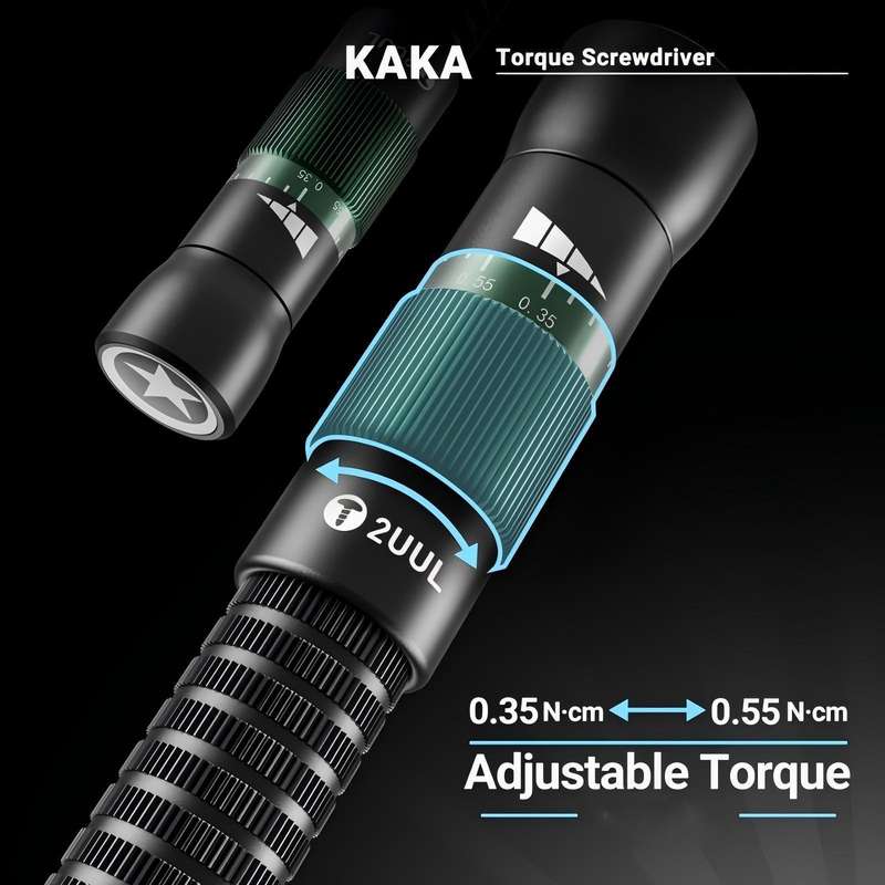 2UUL KAKA Adjustable Torque Magnetic Screwdriver, Model:Pentalobe 0.8