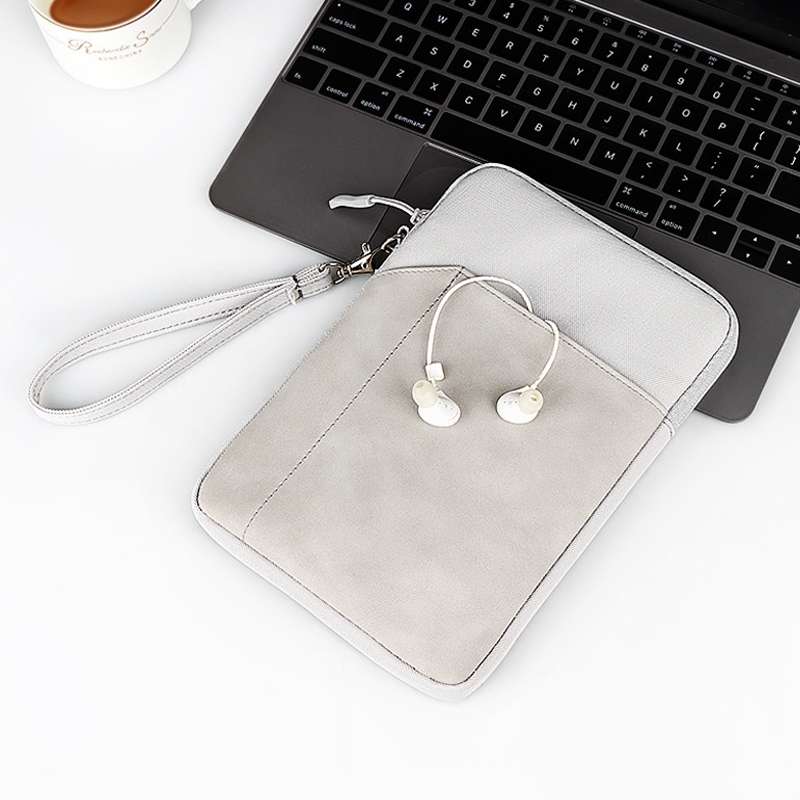 For 10.8 inch or Below Tablet ND00S Felt Sleeve Protective Case Inner Carrying Bag(Light Grey)
