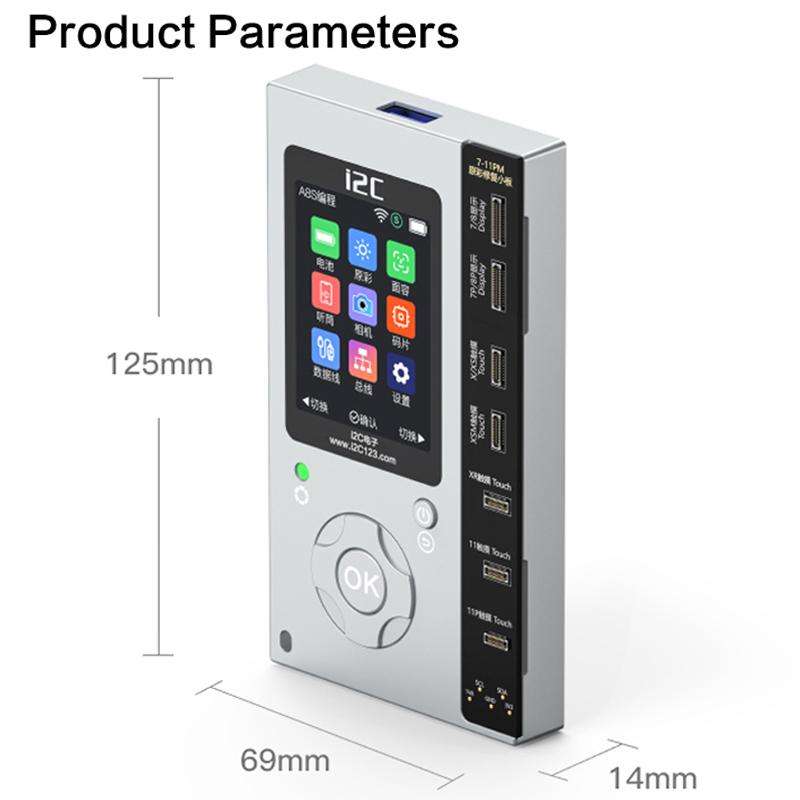 i2C A8S Multi-function Phone Repair Programmer, Model:Host+7-15 Pro Max True Tone Board