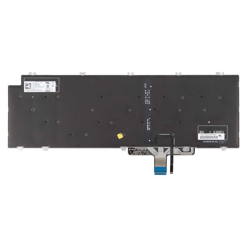 US Version Backlit Laptop Keyboard for Dell Latitude 3540 5520 5521 5530 5531 5540(Black)