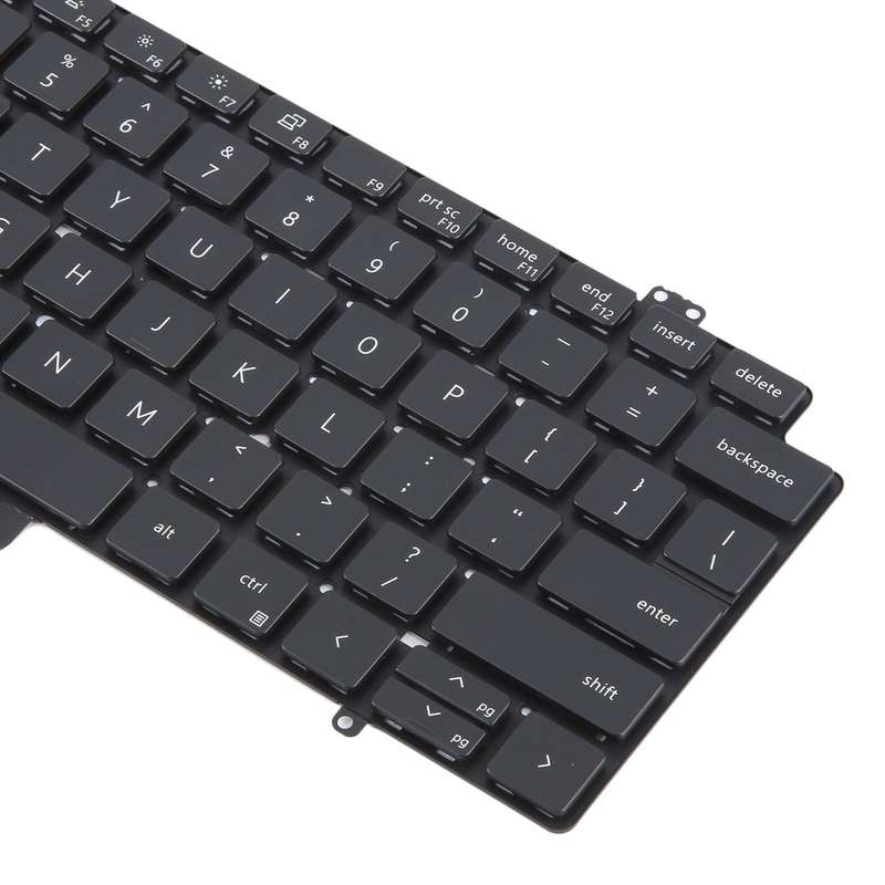 US Version Backlit Laptop Keyboard for Dell Latitude 7410 7410 2in1 P131G P119G(Black)