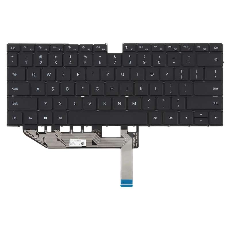 US Version Backlit Laptop Keyboard for Huawei Matebook X 2020 EUL-W19P EUL-W19 EUL-W29 W29P(Black)