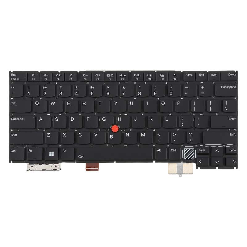 US Version Backlit Laptop Keyboard for Lenovo Thinkpad X1C X1 carbon Gen12 2024(Black)