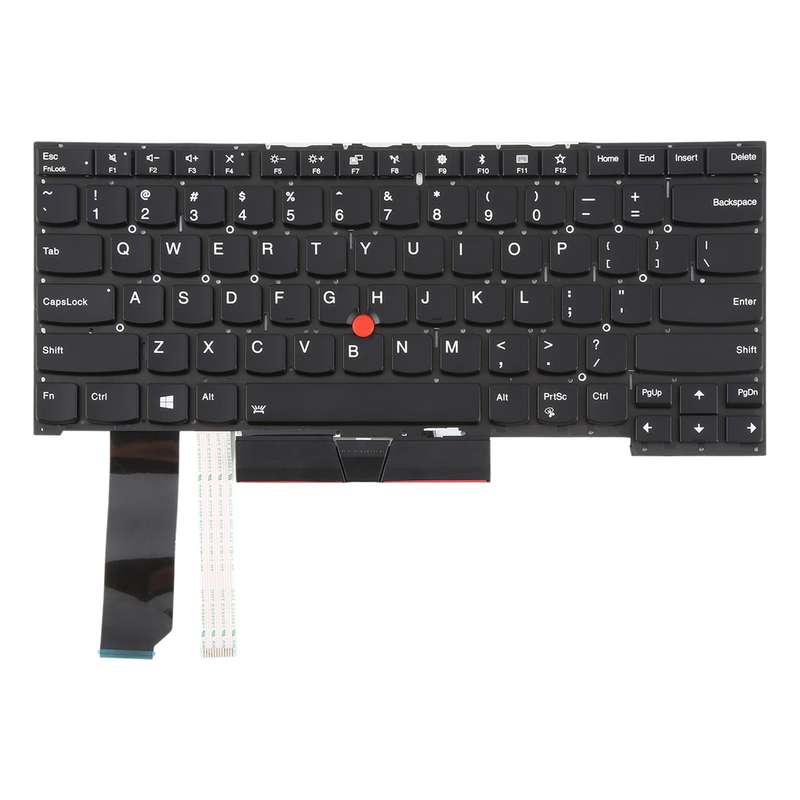 US Version Backlit Laptop Keyboard with Pointing for Lenovo Thinkpad E480 E485 E490 E495 E490S L380