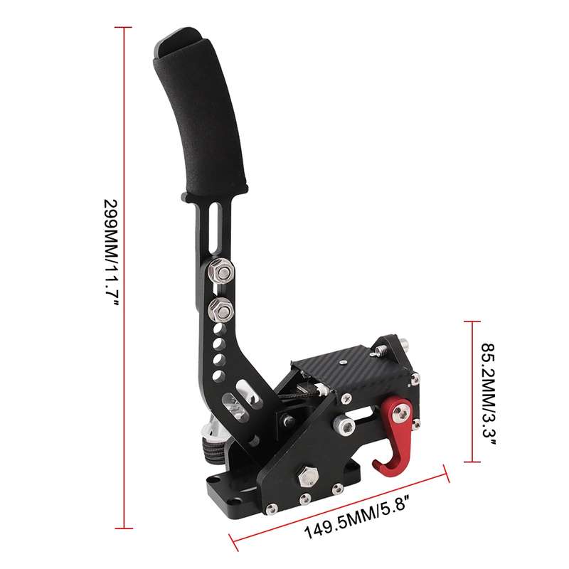 Universal USB Horizontal Drift Rally Racing Handbrake Lever Professional Gaming Peripherals for Raci