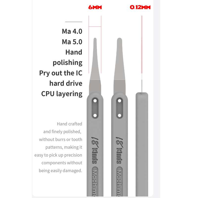 18 Kinds Ma-Suit 5 in 1 Hand Polished Blades Kit