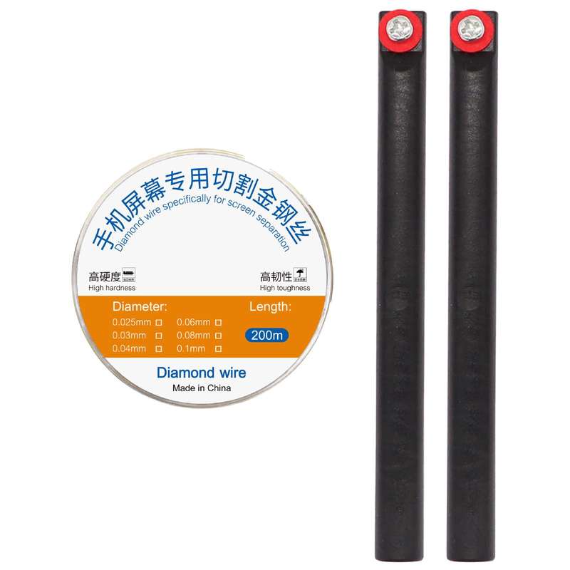 200m Screen Separation Specifically Diamond Cutting Wire, Diameter:0.025mm