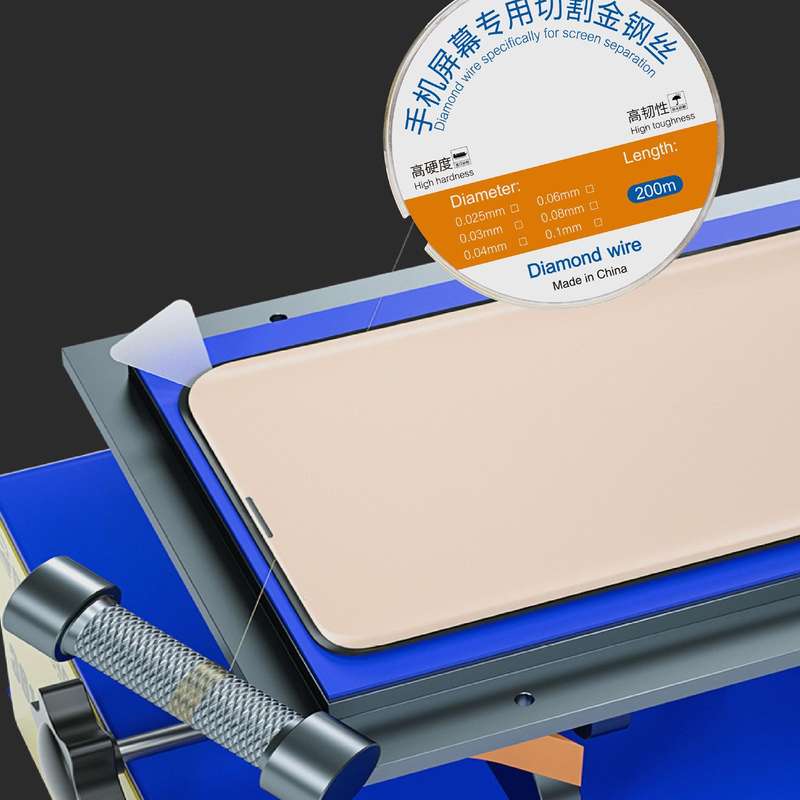 200m Screen Separation Specifically Diamond Cutting Wire, Diameter:0.025mm