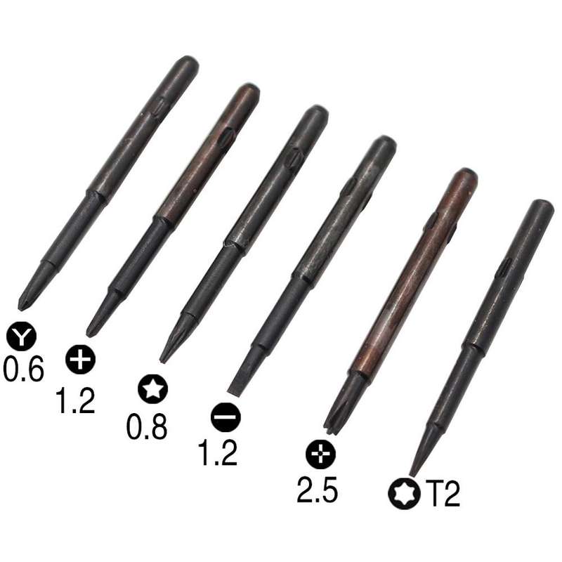 6 in 1 Aluminum Alloy Screwdriver Set