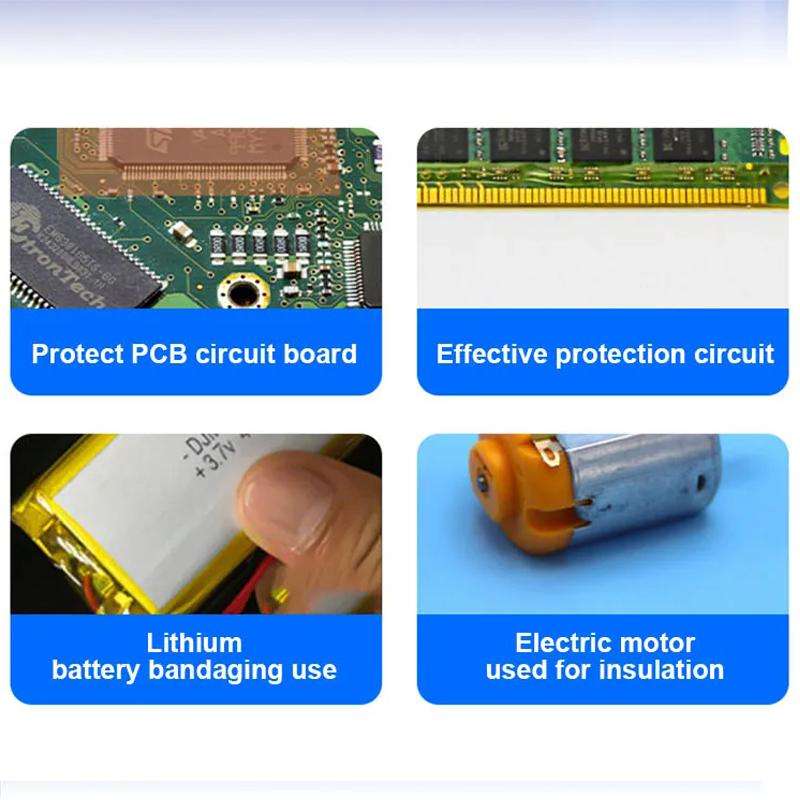 Mechanic 400 Degrees Celsius High-temperature Resistant PCB Battery Repair Tape, Size:5mm x 35m