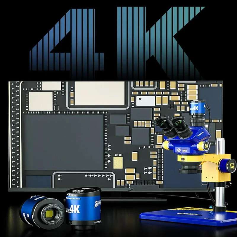 Mechanic MOS 4K IMX415 Sensor 51MP Ultra HD Industry Microscope Camera