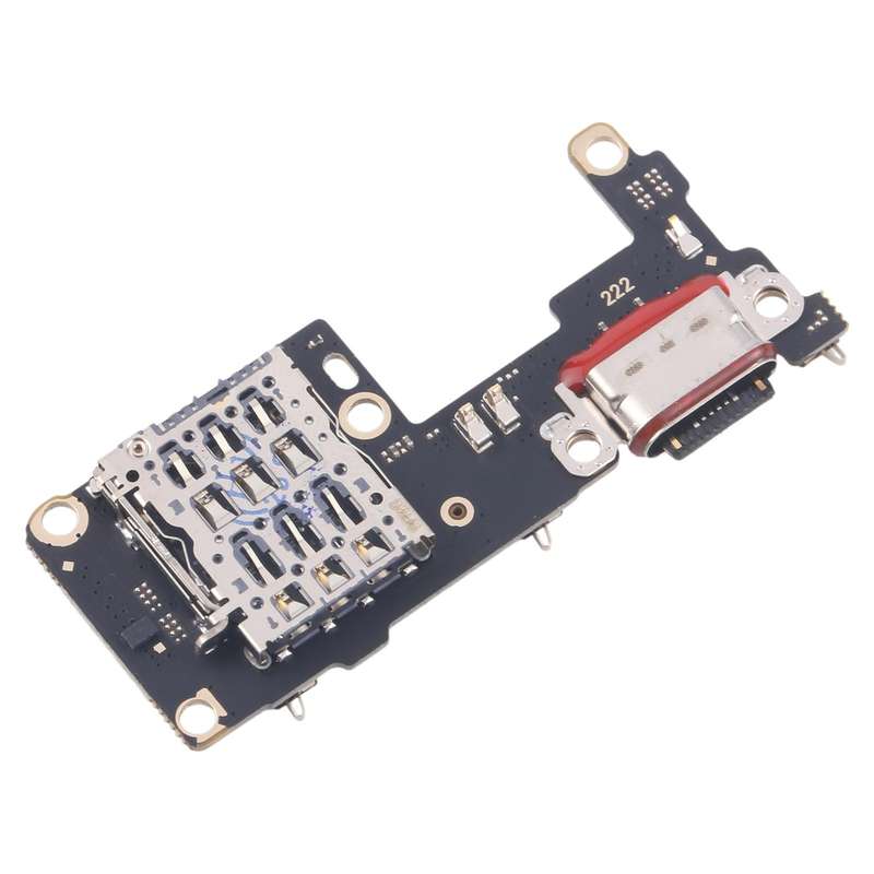 For Realme Neo7 5G RMX5060 Charging Port Board With SIM Card Holder Socket, Not Supporting Fast Char