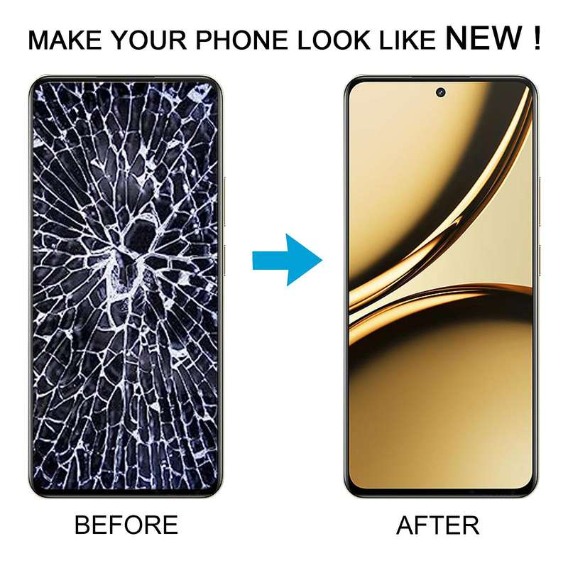 For Realme Narzo 70 Pro 5G RMX3868 OLED LCD Screen with Digitizer Full Assembly
