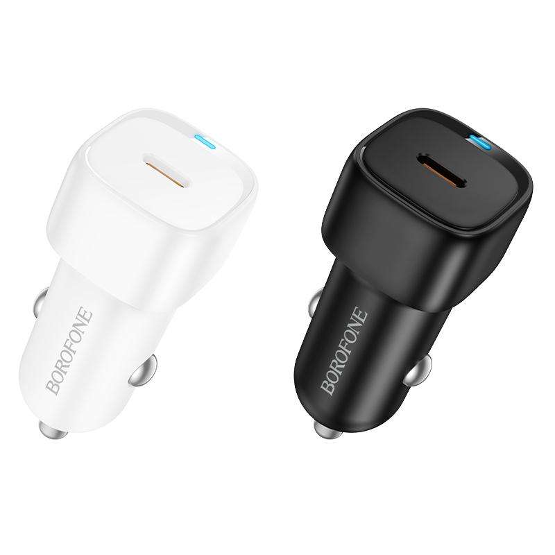 BOROFONE BZ34A Cloud PD20W Type-C Car Fast Charger(White)
