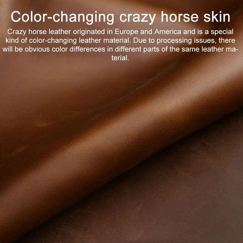 For Hyundai Staria / Sonata 3-button B121 Crazy Horse Cowhide Car Key Protection Cover(Brown)