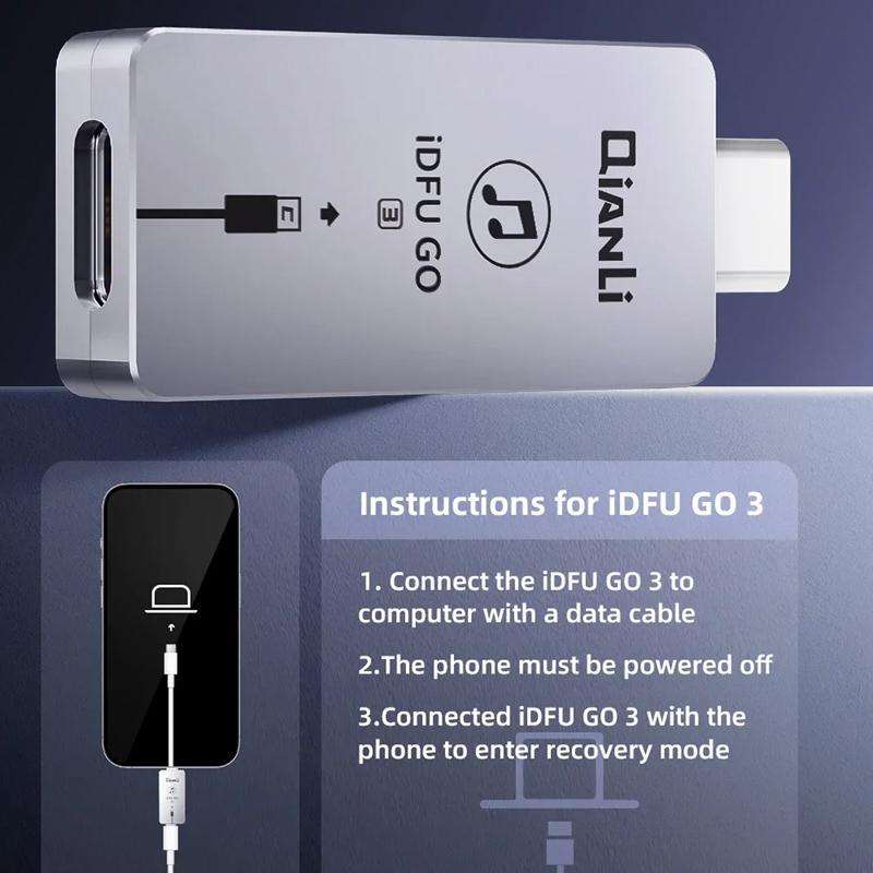 QianLi IDFU GO 3 Recovery Adapter for iPhone 15 Series