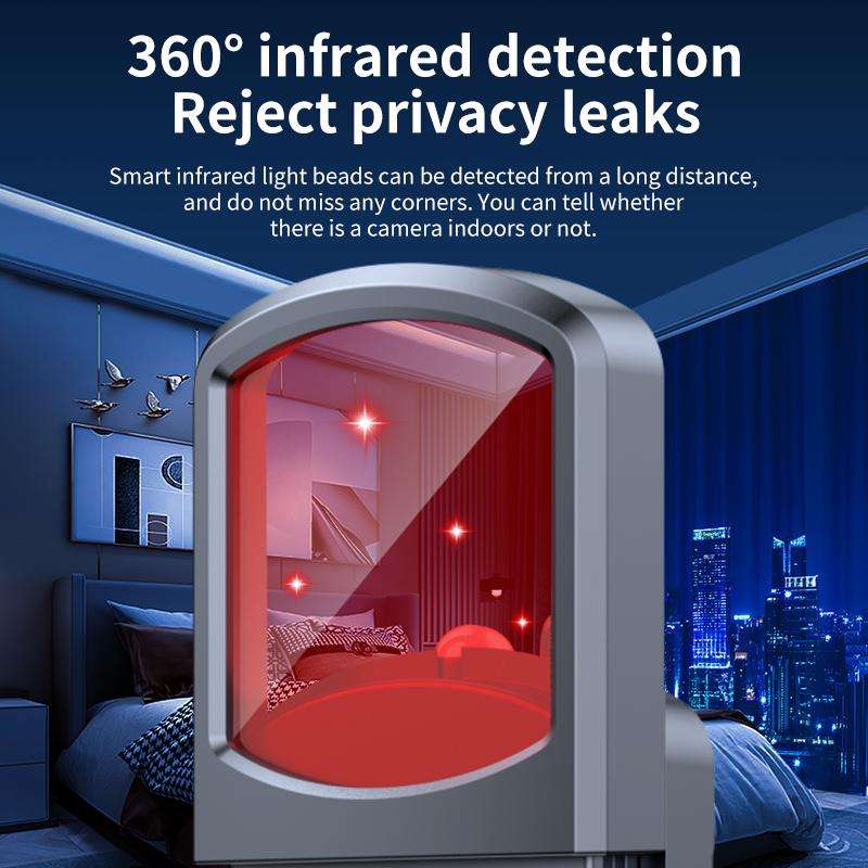F16 AI Smart GPS Laser Detector Anti-sneak Camera Detector(Black)