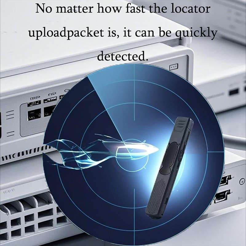 M008 4 in 1 Multi-function Laser Detector Anti-sneak Peek Anti-monitoring Camera Detector(Black)