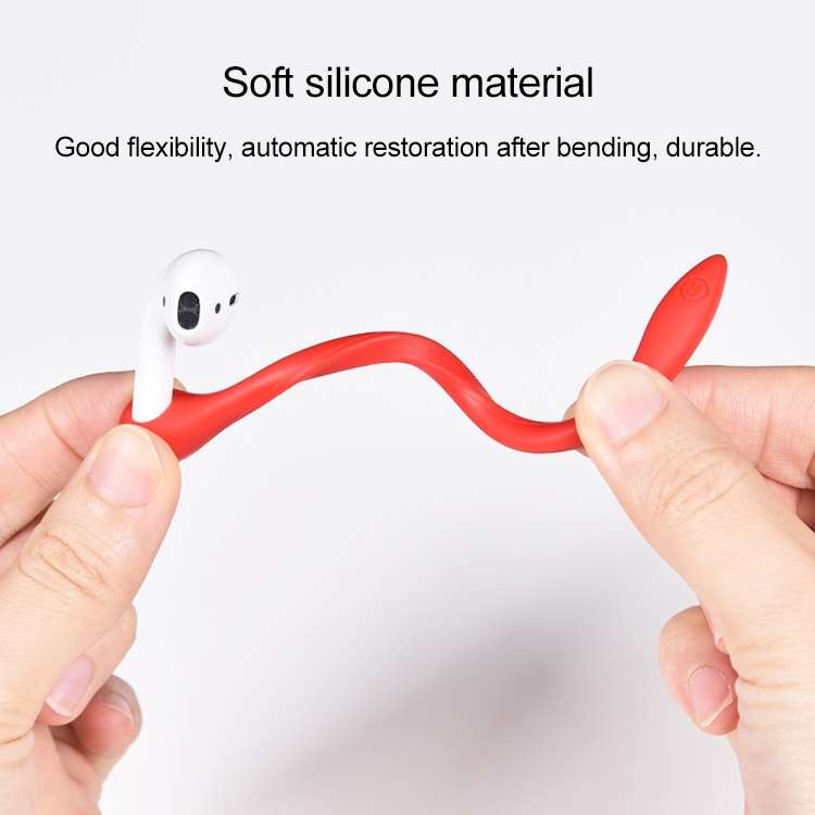 For AirPods 1 / 2 / AirPods Pro / Huawei FreeBuds 3 Wireless Earphones Silicone Anti-lost Lanyard Ea