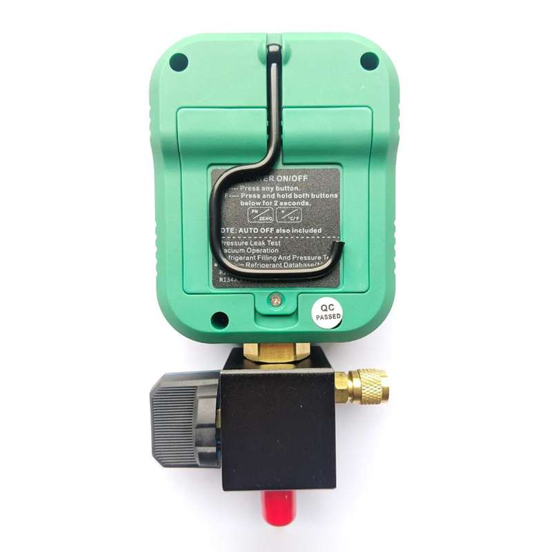 DUOYI DY519 Digital Manifold Gauge Air Conditioning Fluoride Meter(Green)