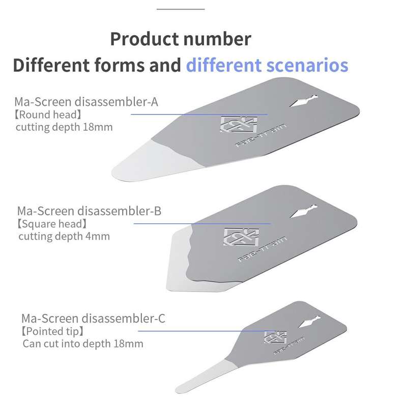 18 Kinds Mach Screen Dismantling Chip, Model:Ma-B