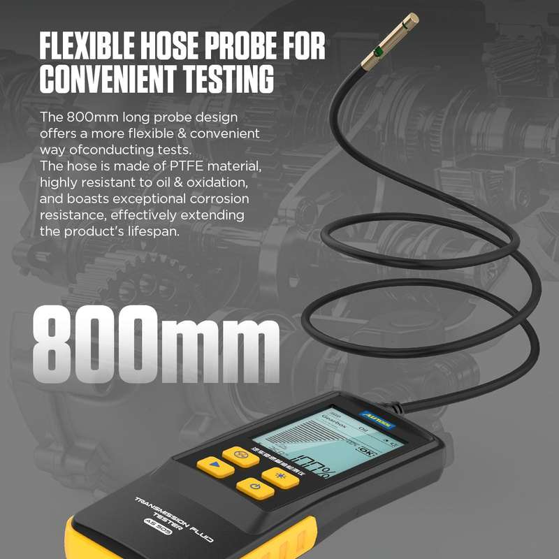 AUTOOL AS505 Car Gearbox Oil Test Detector Transmission Fluid Quality Diagnostic Tool(Black)