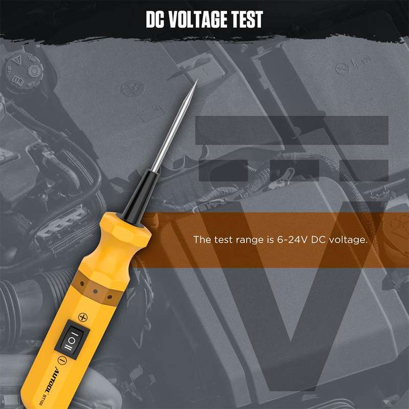 AUTOOL BT160 Car Multifunctional Electrical Circuit Tester Short Circuit Diagnostic Tool(Yellow)