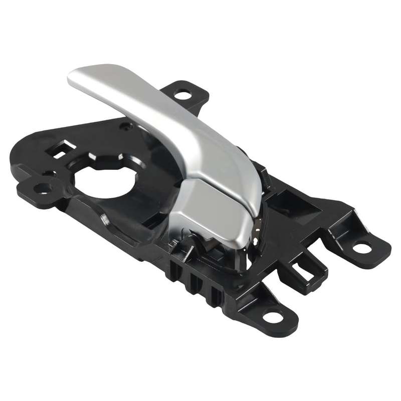 Car Left Front Door Inside Handle for Hyundai Sante Fe 2013-2018 82610-2W000(Black + Silver)