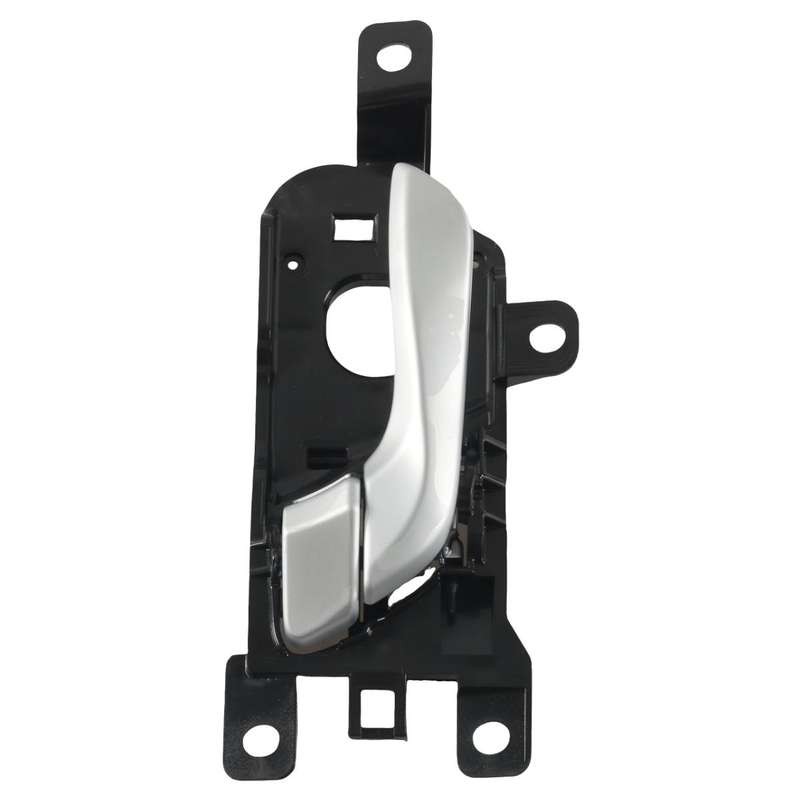 Car Left Rear Door Inside Handle for Hyundai Sante Fe 2013-2018 83610-2W000(Black + Silver)