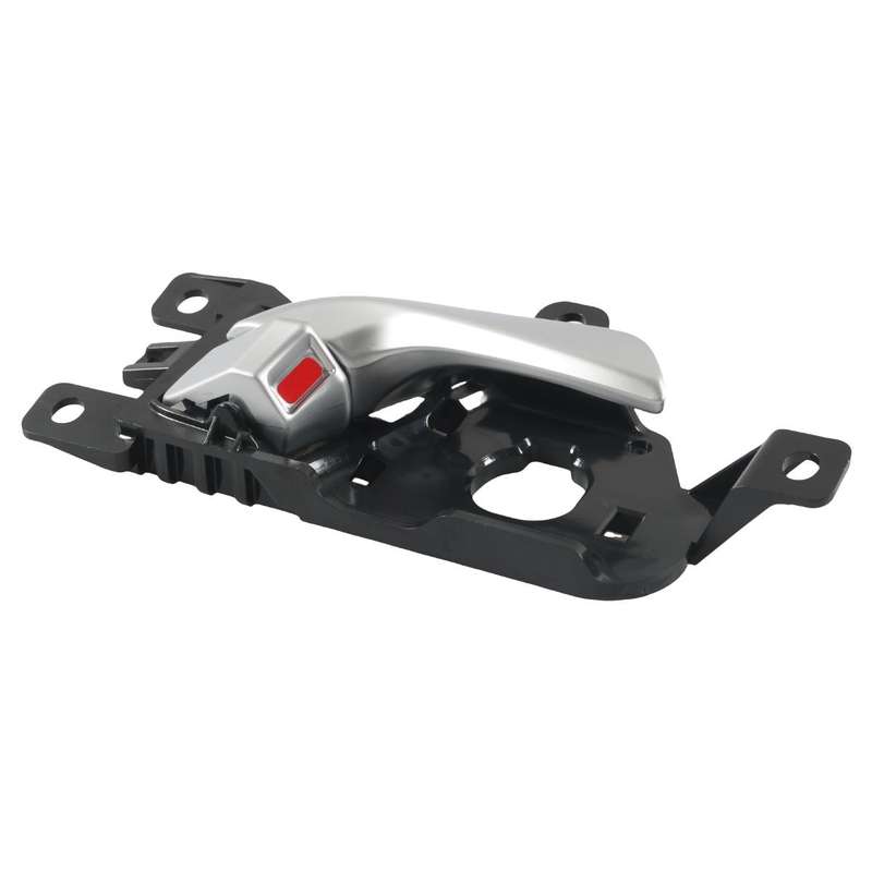 Car Right Rear Door Inside Handle for Hyundai Sante Fe 2013-2018 83620-2W000(Black + Silver)
